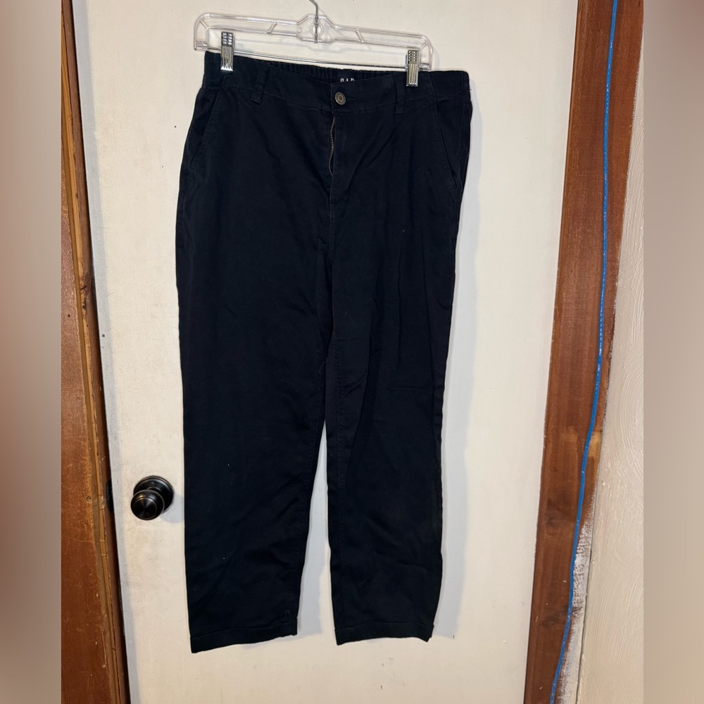 GAP Womens Black Chinos